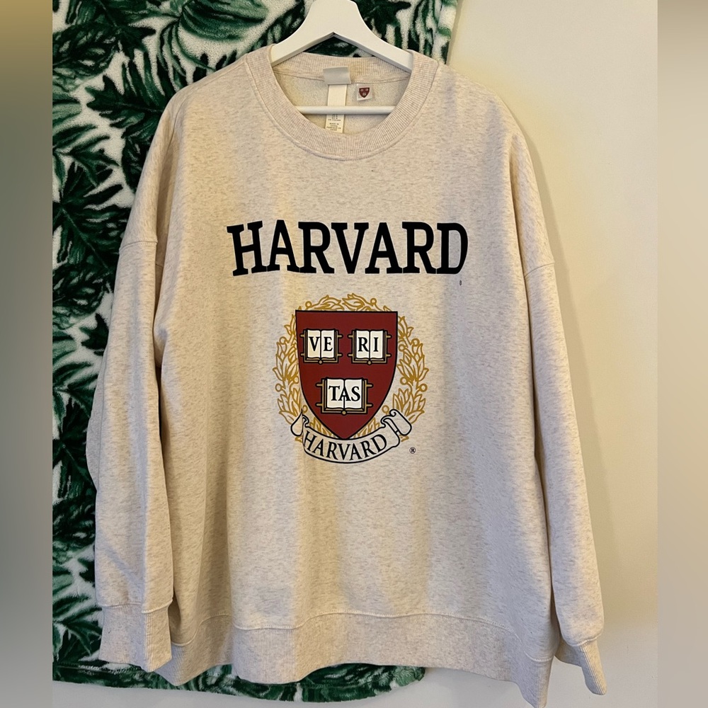 Harvard Oversized Crewneck Size M